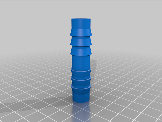 tubo flessibile adattatore r6 personalizzato 3D print model - Mito3D