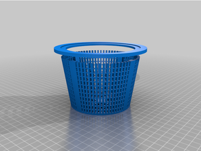 panier skimmer cash piscine customized 3d print model - Mito3D