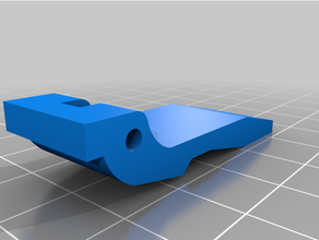 lever tab caja revista 3d print model - Mito3D