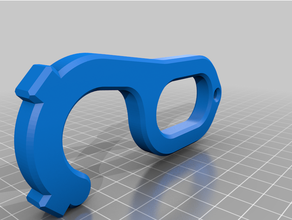 easy grip touch door opener remix 3d print model - Mito3D