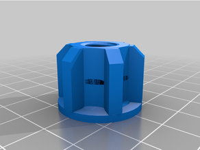 tornillo tuerca para tapa wc 3d print model - Mito3D