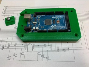 arduino mega mount lock 3d print model - Mito3D