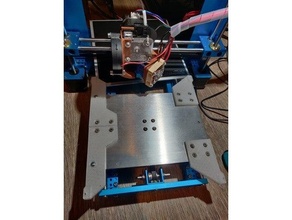 heated bed mount makeblock melephant 3d printer parts 3d print model - Mito3D