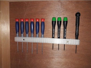 precision screwdrivers holder tool 3d print model - Mito3D