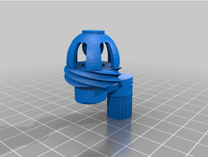 chat jouet style bouton casquette 3d print model - Mito3D