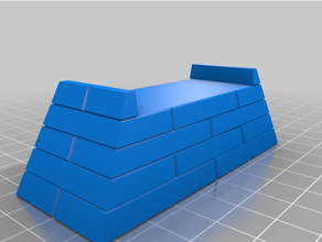 h0 Roca puente apoyo escala cachondo pilar 3d print model - Mito3D