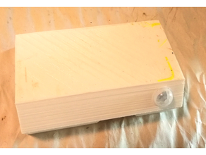 puerta movimiento detector wemos d1 mini + aa pilas esp8266 asistente hogar automatización sensor 3d print model - Mito3D