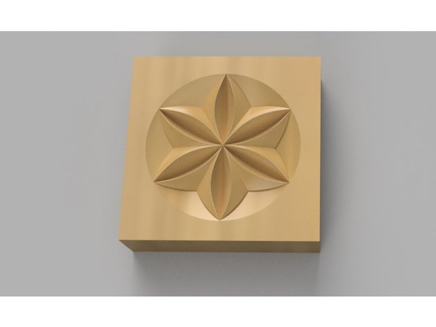 rosetón ramas bois dcor decoración madera escultura talla tallado carpintería 3D print model - Mito3D