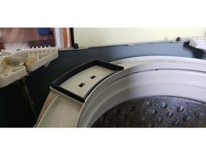 lg lavaggio macchina candeggiare perdita preventer 3d print model - Mito3D
