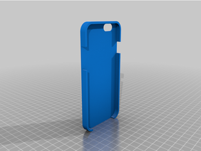 funda simple para iphone 6 3d print model - Mito3D
