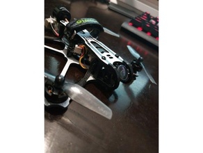 tinyhawk estilo livre cam monte câmera corrida nano v2 3d print model - Mito3D
