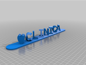 personalizzato dual lettera blocchi illusione custommoradentizer 3d print model - Mito3D