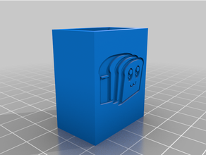 mr toasty toast toaster tongs 3d print model - Mito3D