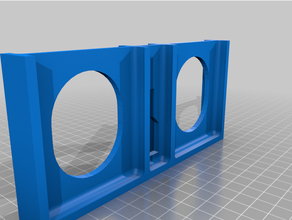 wall - lcd monitor stand customized 3d print model - Mito3D