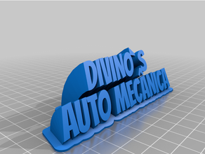 divino atual personalizado 3d print model - Mito3D