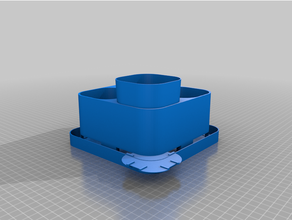 personalizzato pentola cremagliera gocciolare vassoio 3d print model - Mito3D