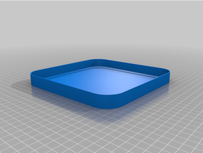 drip tray customized 3d print model - Mito3D