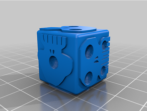 oogie boogies dice 3d print model - Mito3D