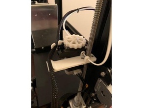 cr-10 ender-2 filament guide cable holder creality ender 3 pro 3d print model - Mito3D