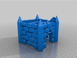 castelo 3d print model - Mito3D