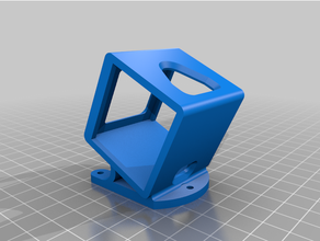 impulseur réverbération Go Pro session 5 monter 25 deg 3d print model - Mito3D