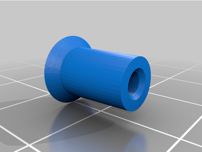 titã extrusora clone entrada ingestão substituição filamento guia 3d print model - Mito3D