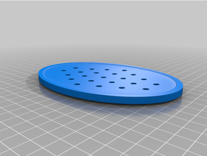 bar jabón soporte 3d print model - Mito3D