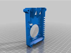 frambuesa pi 3 b+ caso funda 40mm ventilador enfriamiento 3d print model - Mito3D
