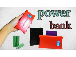 Puissance banque 18650 powerbank 3dtblack chargeur DIY powerchager sc phng sdp noir 3d imprimante tblack tblack3d tblack3dprinter 3d print model - Mito3D