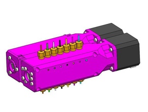 7filament-pre-feed bowden extruder filament change multicolor multimaterial 3d print model - Mito3D