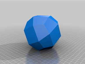 giroedro cubo cristallografia 3d print model - Mito3D
