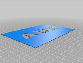 aux angepasst 3d print model - Mito3D