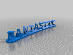 fpsign personalizzato 3d print model - Mito3D