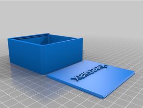 Box Deckel Bienenwachs 3d print model - Mito3D