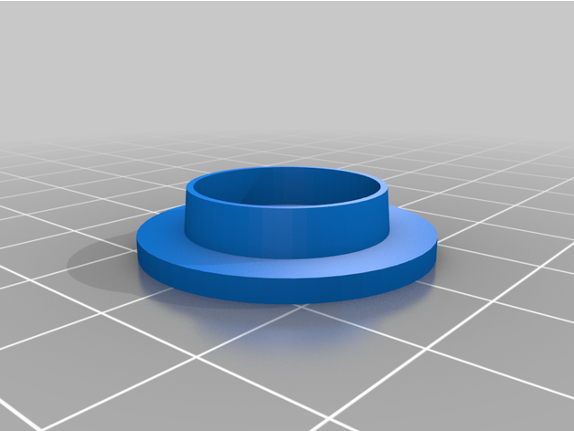 customized parametric filament spool bushing 3D print model - Mito3D