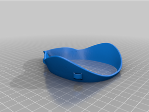 montana mask retainer 3d print model - Mito3D