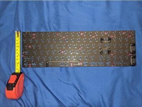 mechanical keyboard case 96 3d print model - Mito3D