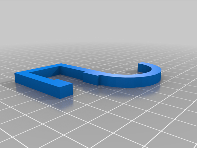 gancio bagno personalizzato 3D print model - Mito3D