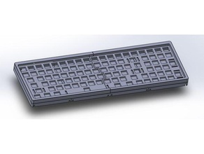 mecânico keyboard mech 96 cereja mx faça teclado keycaps Tamanho pequenininho 3d print model - Mito3D