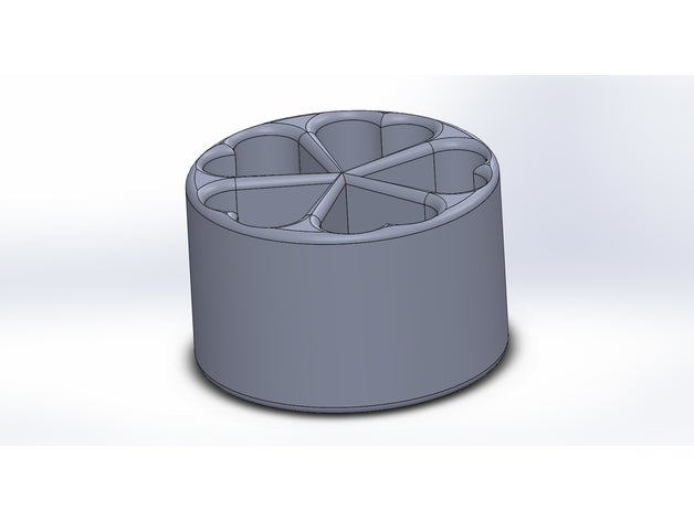 bibelot plat cœur 3D print model - Mito3D