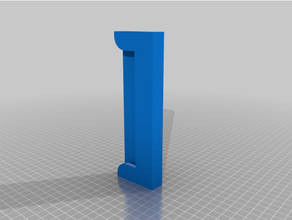 manyetik mat Kulp destek 3d print model - Mito3D