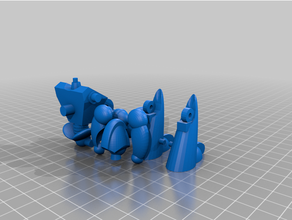 starriors geo transformers zoids 3d print model - Mito3D
