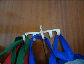 kitchen hanger bag holder coat hang hanging headphone hook tool plastic wall mounted 3d print model - Mito3D