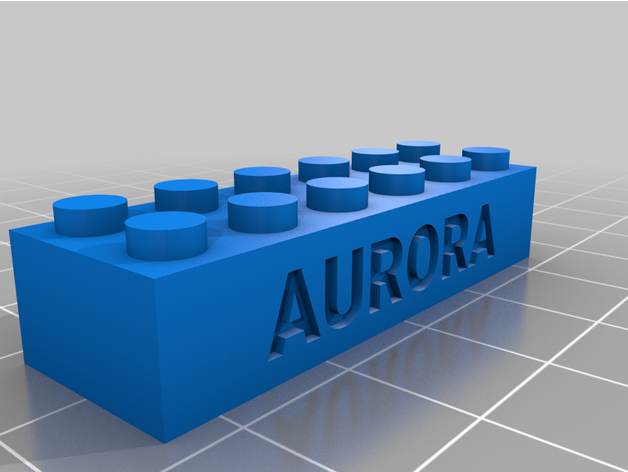 Aurora angepasst 3D print model - Mito3D