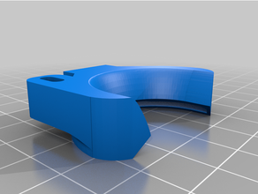 e3d titan aero mount a8 mod - shorty duct 3d print model - Mito3D