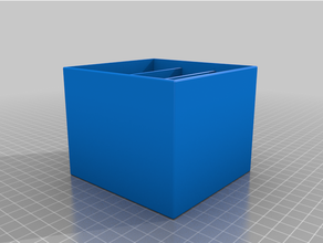 contenedor sobres jugo personalizado 3d print model - Mito3D
