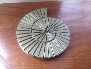 raiz espiral montanha russa quadrado 3d print model - Mito3D