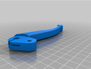 bicycle break lever replacement 3d print model - Mito3D