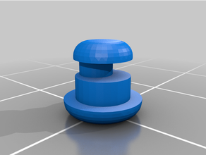 blocco PIN spingere pin 3d print model - Mito3D
