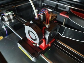 anycubic 4max pro bmg Stock chariot mod 4maxpro bondtech e3d v6 3d print model - Mito3D
